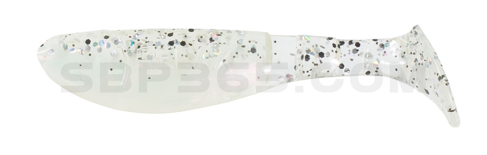 Kopyto-Classic 2,5" (ca.7,0 cm) perl / klar salt´n pepper Glitter