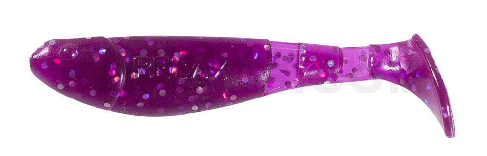 Kopyto-Classic 2,5" (ca.7,0 cm) violett-transparent-Glitter