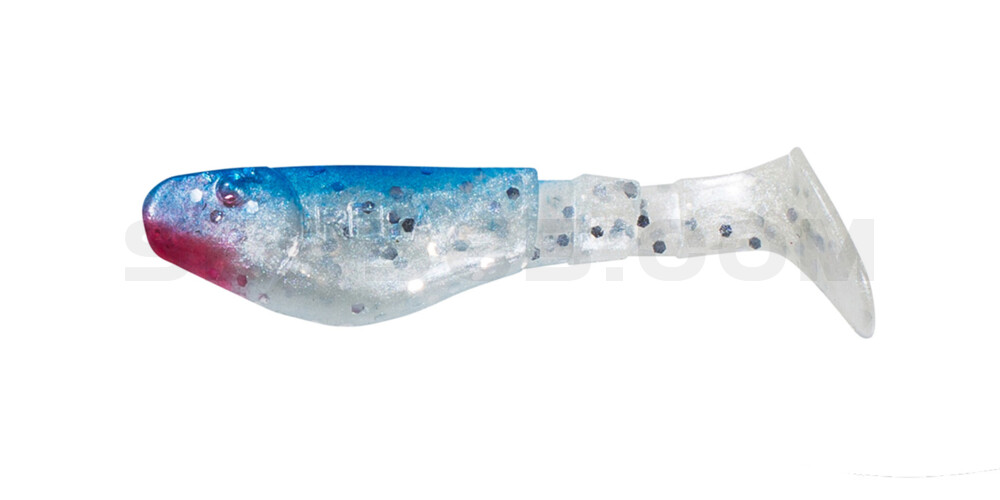 Kopyto-Classic 2" (ca. 5,0 cm) perlweiss-Glitter / blau
