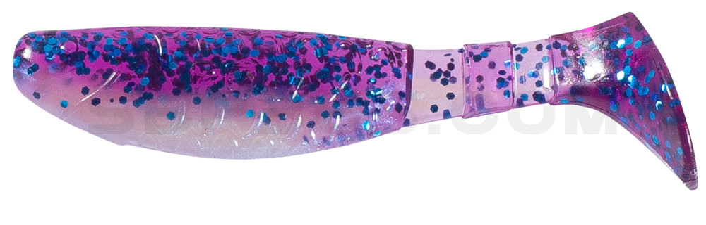 Kopyto-Classic 3" (ca. 8,0 cm) blauperl / violett-electric blue Glitter