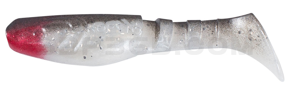 Kopyto-Classic 3" (ca. 8,0 cm) perlweiss-Glitter / schwarz