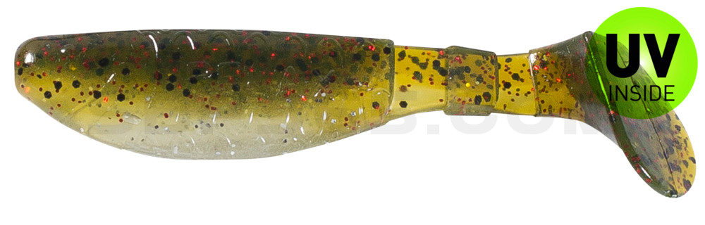 Kopyto-Classic 3" (ca. 8,0 cm) selbstleuchtend Glitter / Kaulbarsch