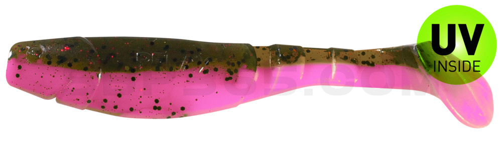 Kopyto-Classic 4" (ca. 11,0 cm) bubblegum / Kaulbarsch