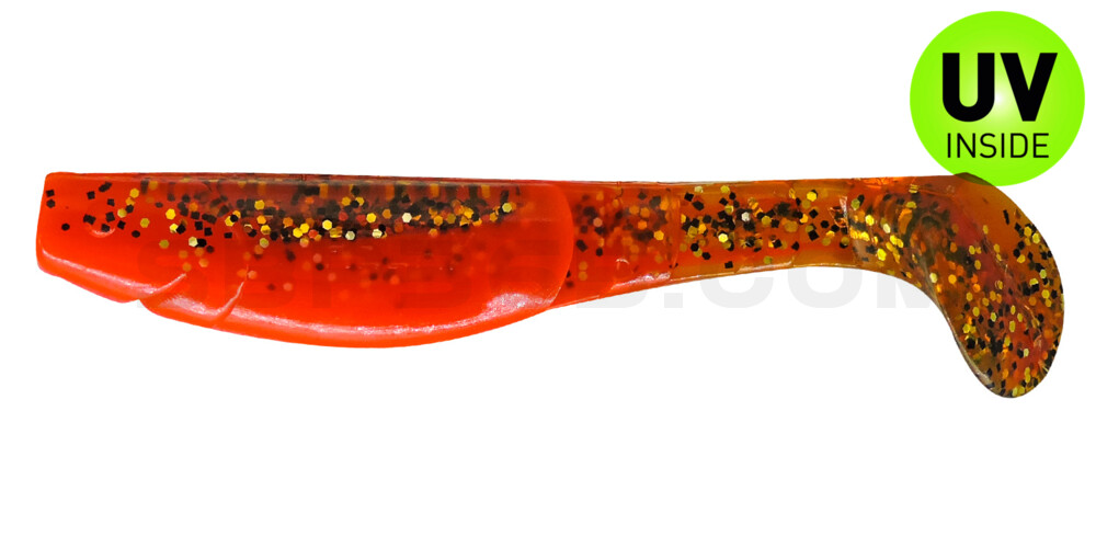 Kopyto-Classic 4" (ca. 11,0 cm) feuerrot / rootbeer Glitter