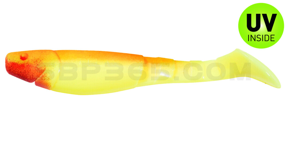 Kopyto-Classic 4" (ca. 11,0 cm) fluogelb / orange