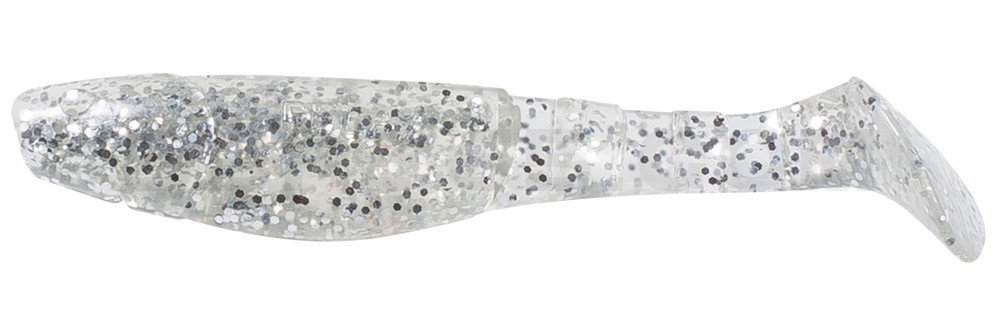 Kopyto-Classic 4" (ca. 11,0 cm) klar silber-Glitter