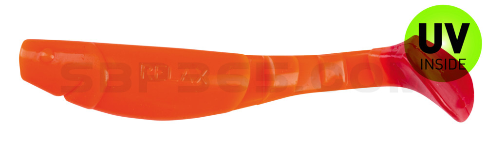 Kopyto-Classic 4" (ca. 11,0 cm) orange / red tail