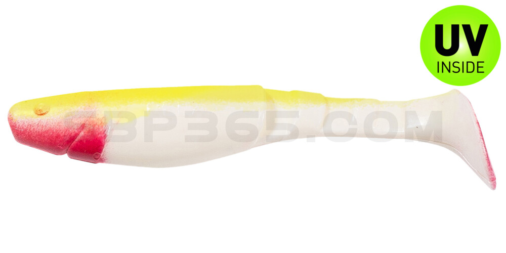Kopyto-Classic 4" (ca. 11,0 cm) reinweiss / fluogelb