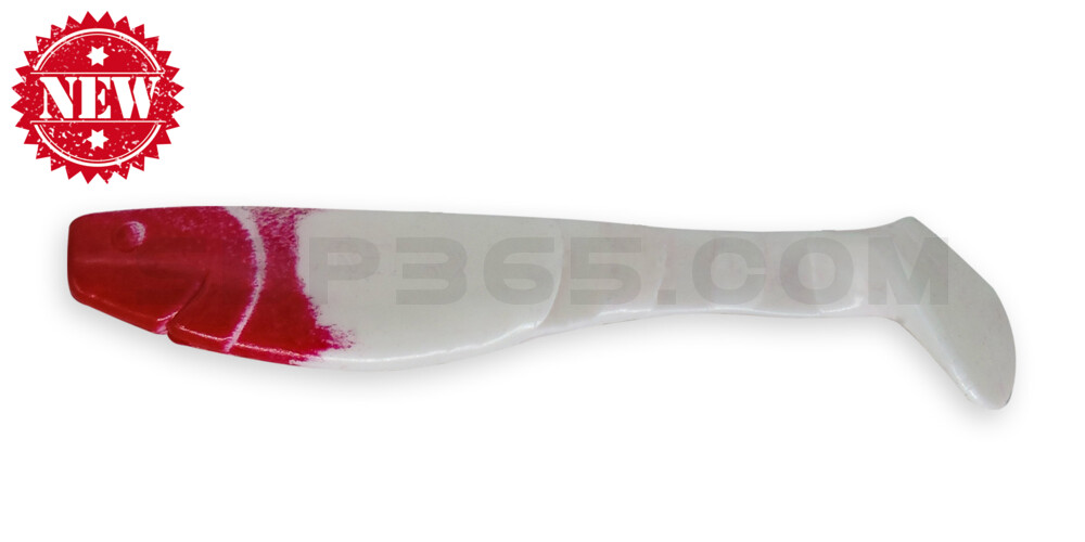 Kopyto-Classic 4" (ca. 11,0 cm) reinweiss / red painted head