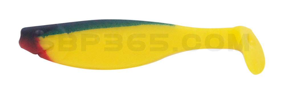 Kopyto-River 4" (ca. 11,0 cm) gelb / blau