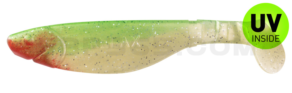Kopyto-River 4" (ca. 11,0 cm) goldperl-Glitter / grün