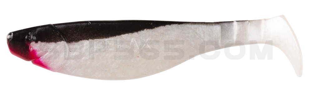 Kopyto-River 4" (ca. 11,0 cm) perlweiss / schwarz