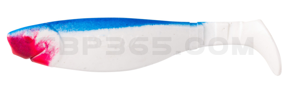 Kopyto-River 4" (ca. 11,0 cm) reinweiss / blau