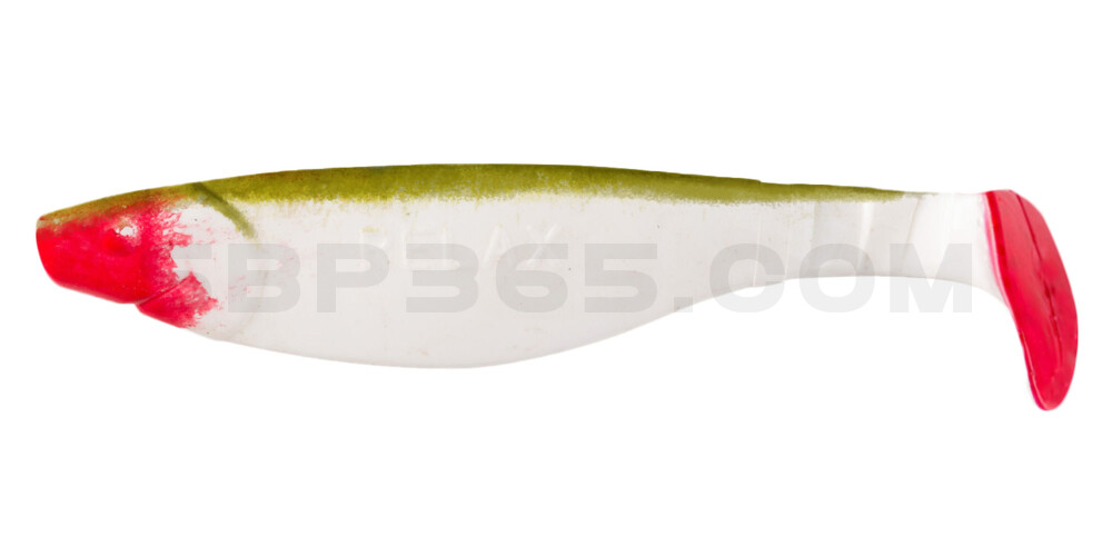 Kopyto-River 4" (ca. 11,0 cm) reinweiss / boddengrün