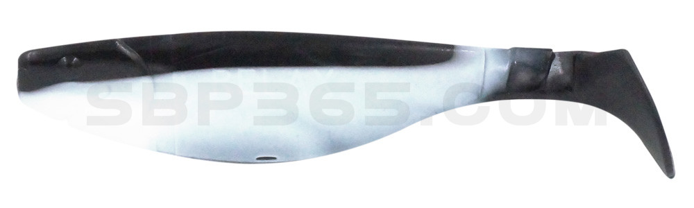 Kopyto-River 4" (ca. 11,0 cm) reinweiss / schwarz