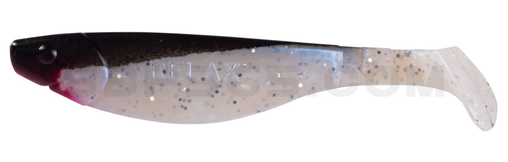 Kopyto-River 5" (ca. 13,0 cm) blauperl-Glitter / schwarz