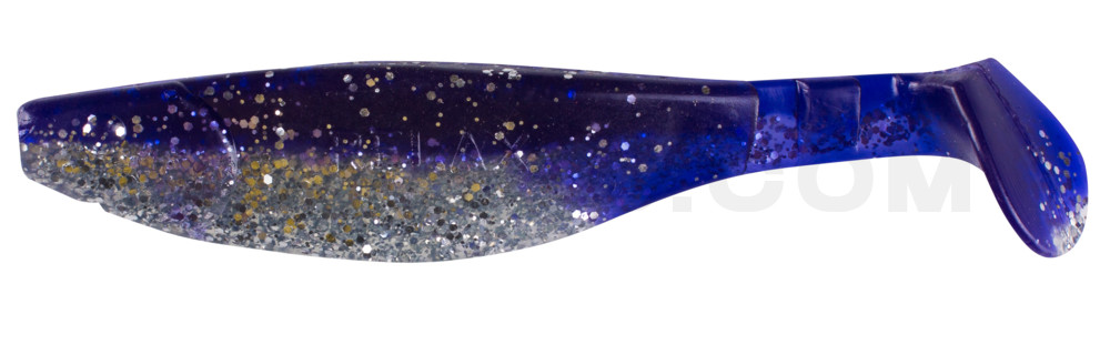 Kopyto-River 5" (ca. 13,0 cm) klar silber Glitter / purpur Glitter