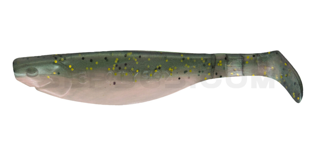 Kopyto-River 5" (ca. 13,0 cm) perl / dunkelgrün Glitter (Rainbow)