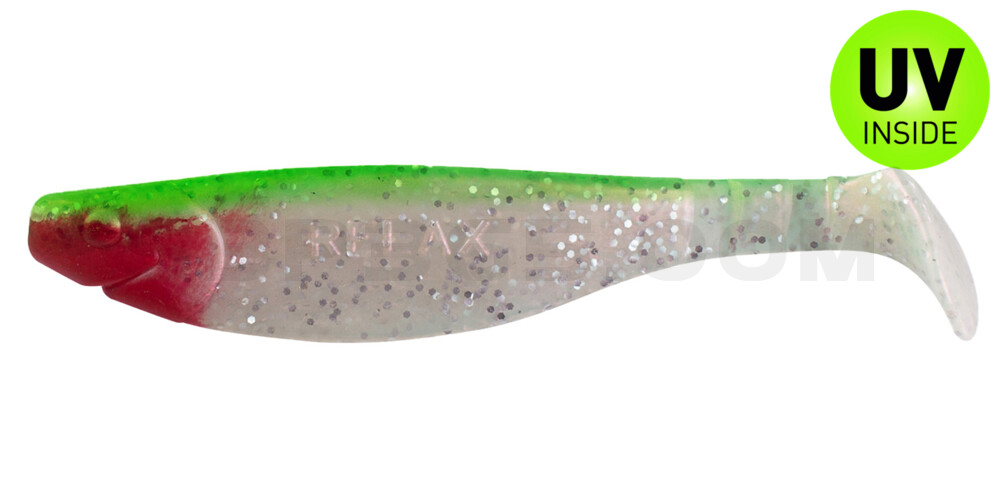 Kopyto-River 5" (ca. 13,0 cm) perl-Glitter / grün