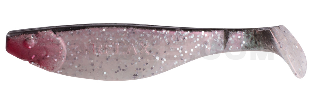 Kopyto-River 5" (ca. 13,0 cm) perl-Glitter / schwarz