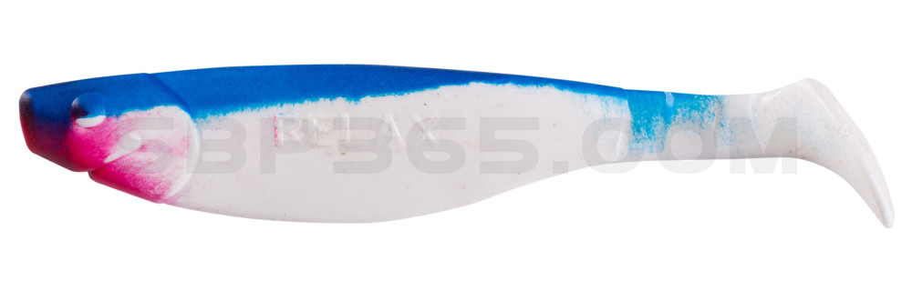 Kopyto-River 5" (ca. 13,0 cm) reinweiss / blau