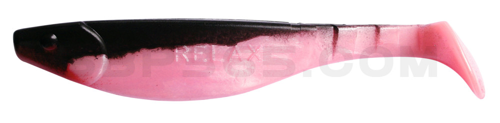 Kopyto-River 6" (ca. 16,0 cm) bubblegum / schwarz