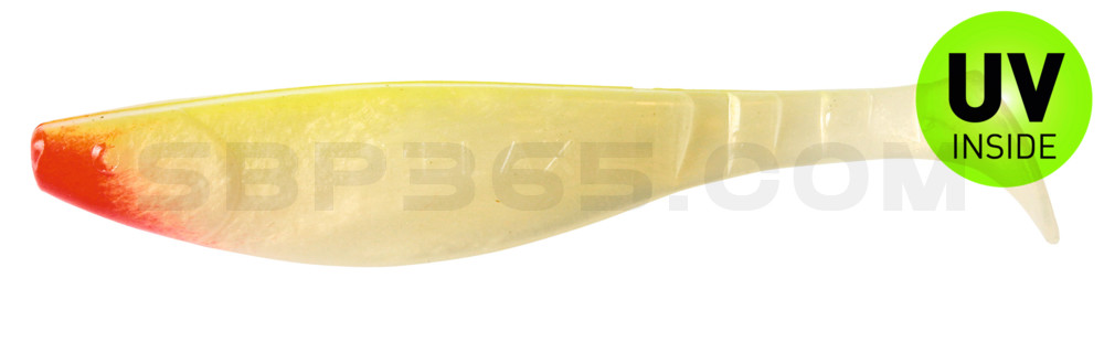 Kopyto-River 6" (ca. 16,0 cm) goldperl / fluogelb