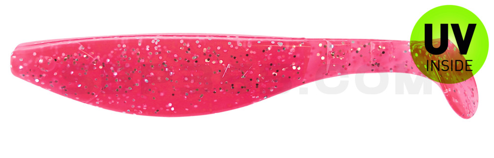 Kopyto-River 6" (ca. 16,0 cm) hot pink-Glitter