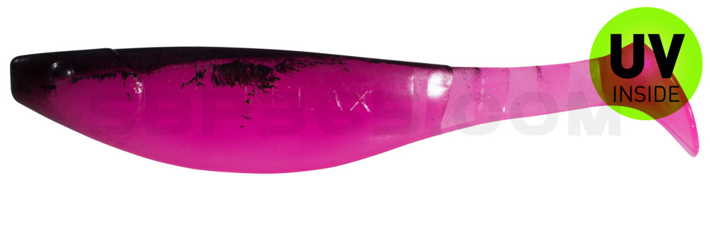 Kopyto-River 6" (ca. 16,0 cm) hot sexy pink / schwarz