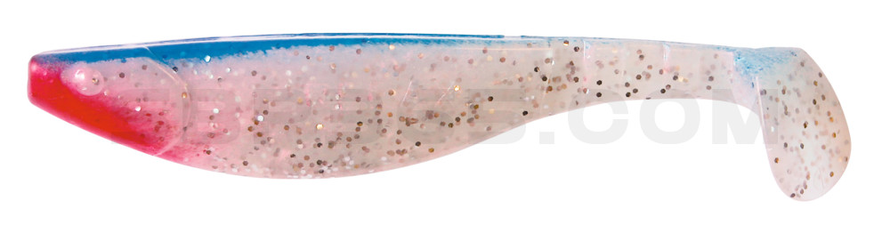 Kopyto-River 6" (ca. 16,0 cm) perl-Glitter / blau