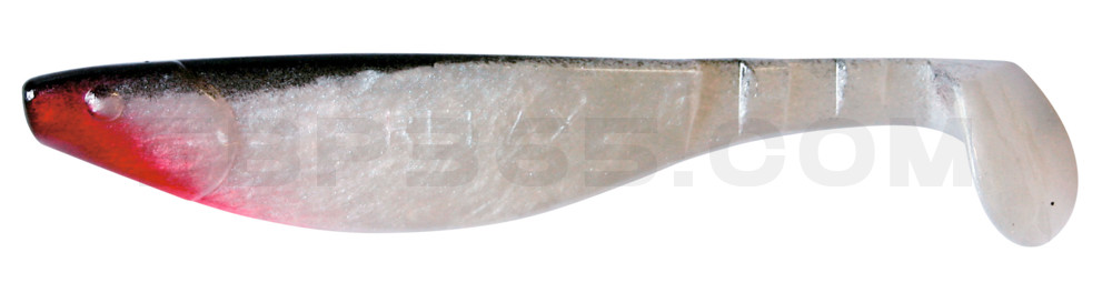 Kopyto-River 6" (ca. 16,0 cm) perlweiss / schwarz