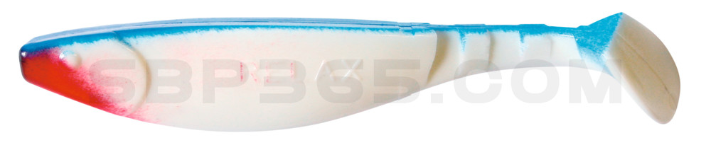 Kopyto-River 6" (ca. 16,0 cm) reinweiss / blau