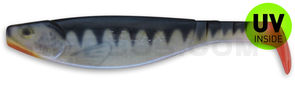Kopyto-River Nature 6" (ca. 16,0 cm) blauperl / Zander / Red Tail