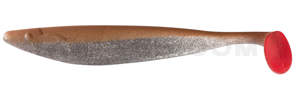 Megalodon 12" (ca. 30,0 cm) klar silber-glitter / braun
