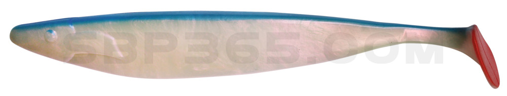 Megalodon 12" (ca. 30,0 cm) perl / blau