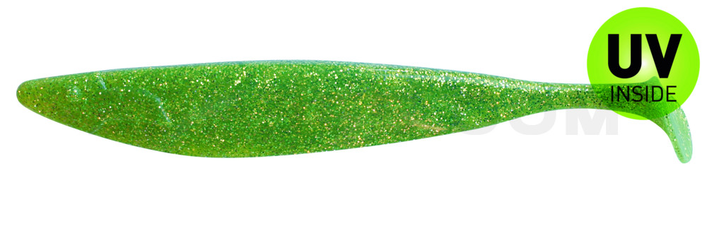 Megalodon 15" (ca. 40,0 cm) grün(chartreuse)-Glitter
