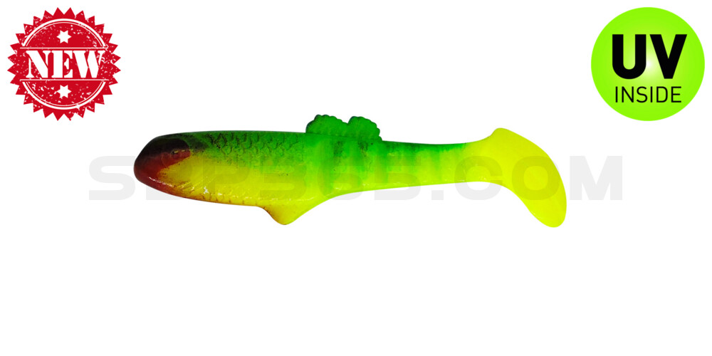Montana 2,5" (ca. 7cm) fluogelb / grün