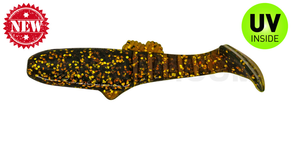 Montana 3,5" (ca. 10,5 cm) motoroil-gold-Glitter