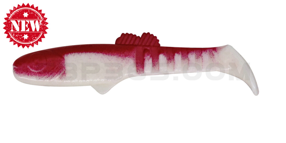 Montana 4,5" (ca. 12,5 cm) reinweiss / rot