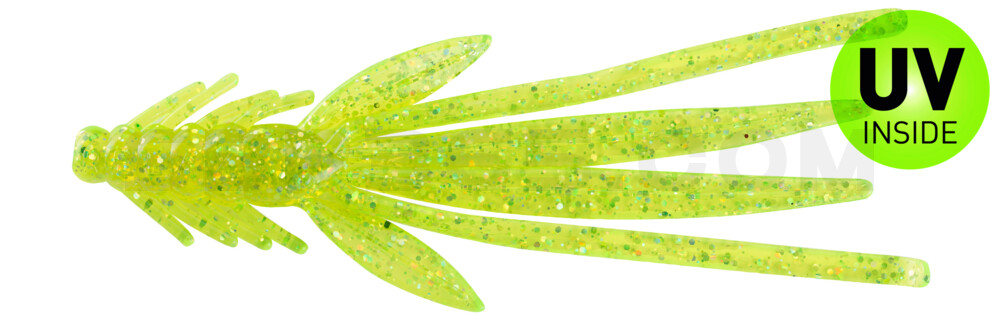 Nymph 5" (ca. 14,0 cm) grün(chartreuse)-Glitter