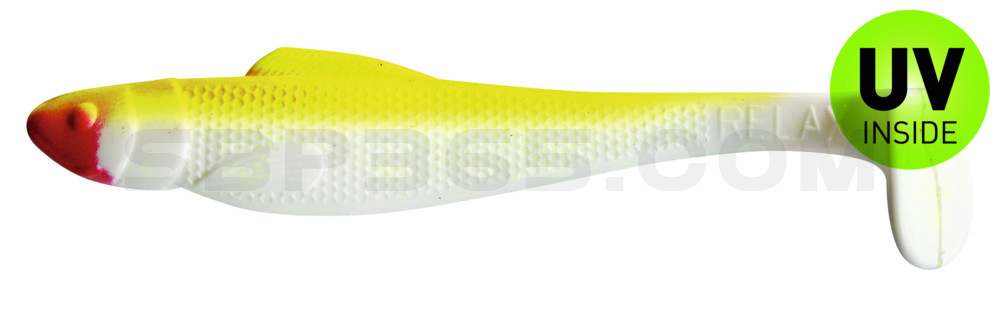 Ohio 4" (ca. 11,0 cm) reinweiss / fluogelb