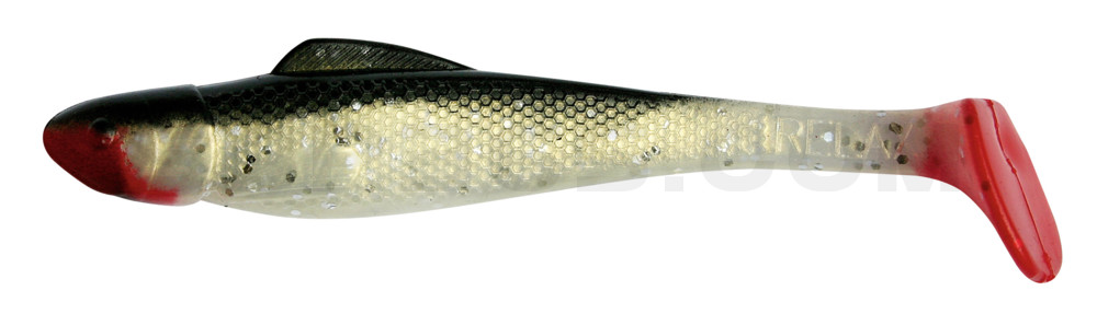 Ohio 5" (ca. 13 cm) goldperl-Glitter / schwarz