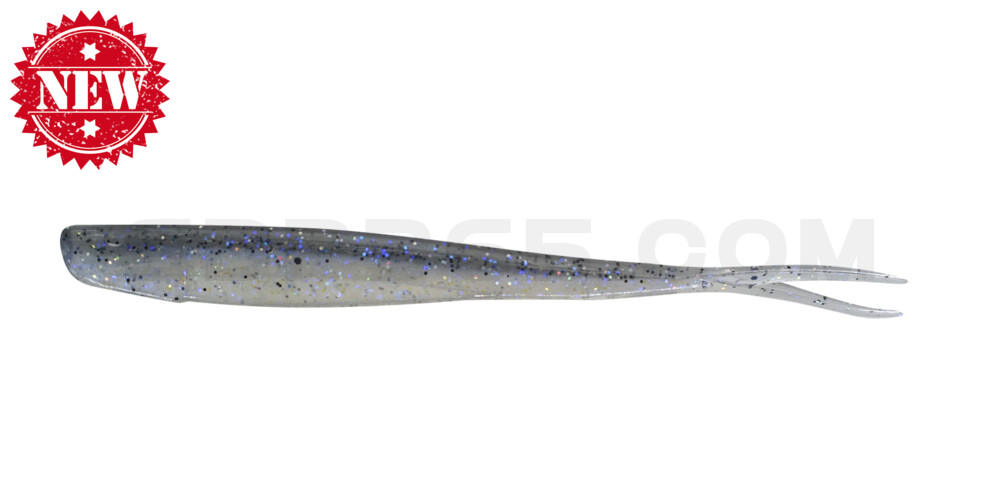Oklahoma 5" (ca. 13 cm) im Original Relax ZIP BAG blauperl / klar salt´n pepper Glitter