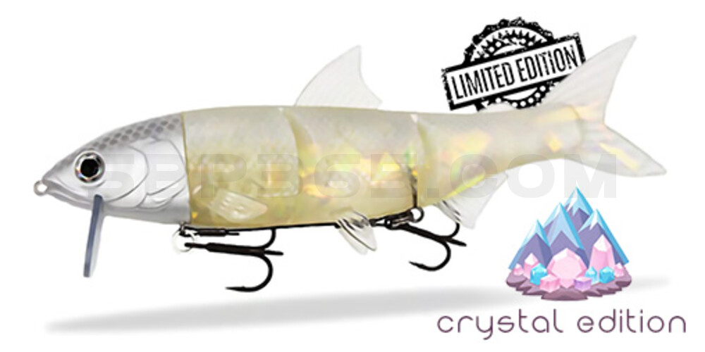 RenkyOne - Hybrid Fishing Lure 10" (ca. 25 cm) slow sinking Diamond Crystal