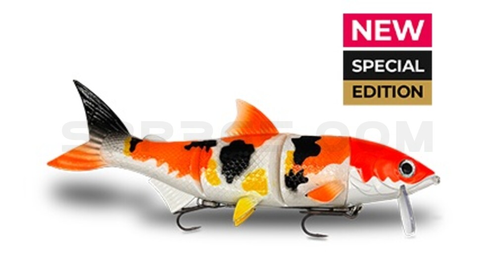 RenkyOne - Hybrid Fishing Lure 7" (ca. 18 cm) slow sinking im Hartschalenblister Koi