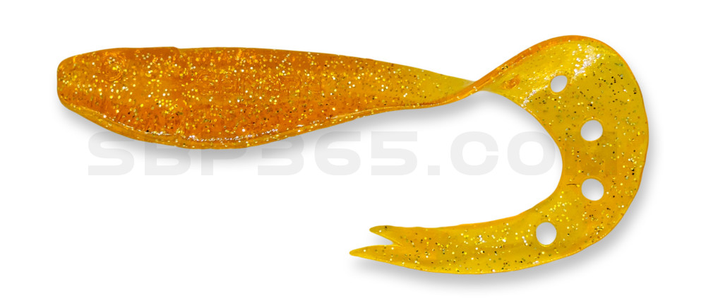 Sandra 6" (ca. 15 cm) orange-Glitter