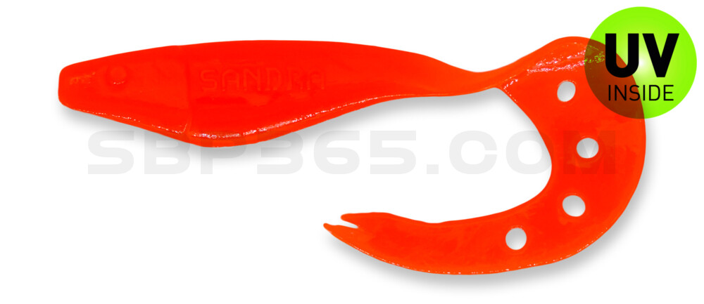 Sandra 7" (ca. 18 cm) feuerrot