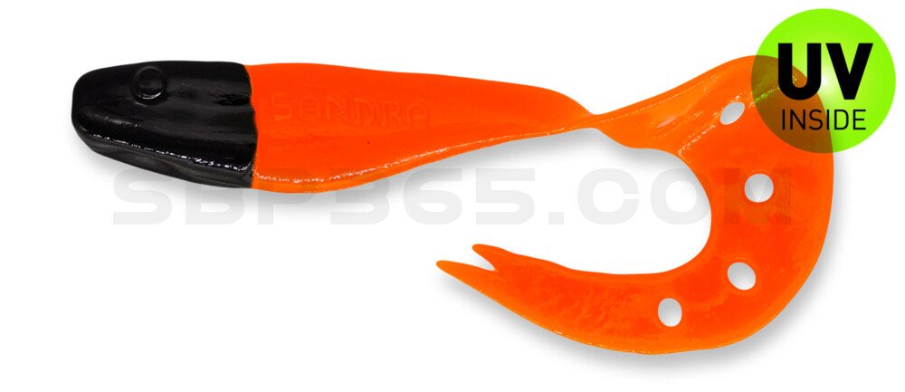 Sandra 7" (ca. 18 cm) orange / Black Head