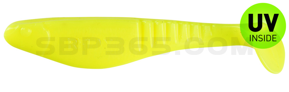 Shark 4" (ca. 11,0 cm) fluogelb