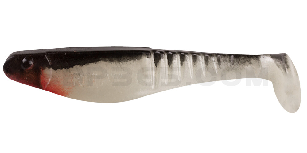Shark 4" (ca. 11,0 cm) perlweiss / schwarz